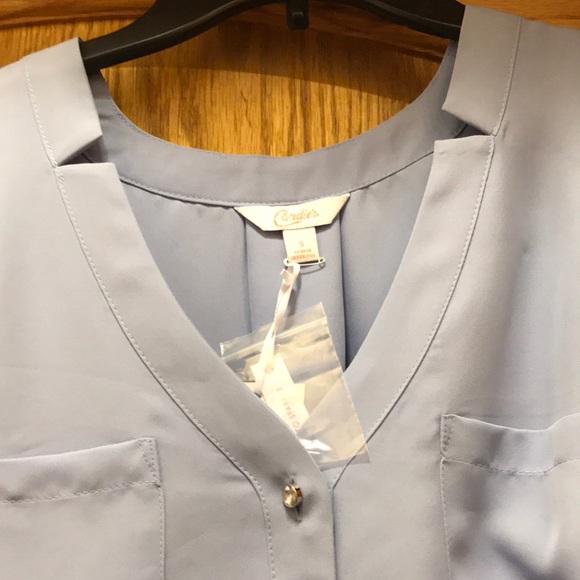 Candies chiffon layered look top NWT - Picture 4 of 7